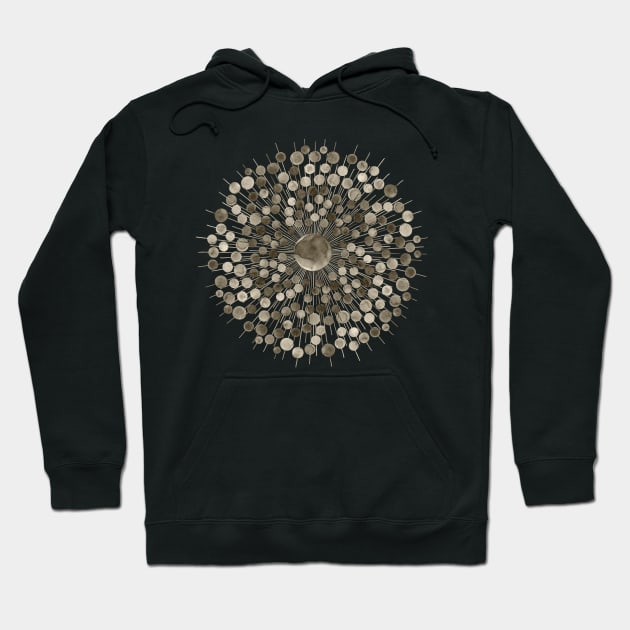 Ball Ray Burst Hoodie by onceuponapaper